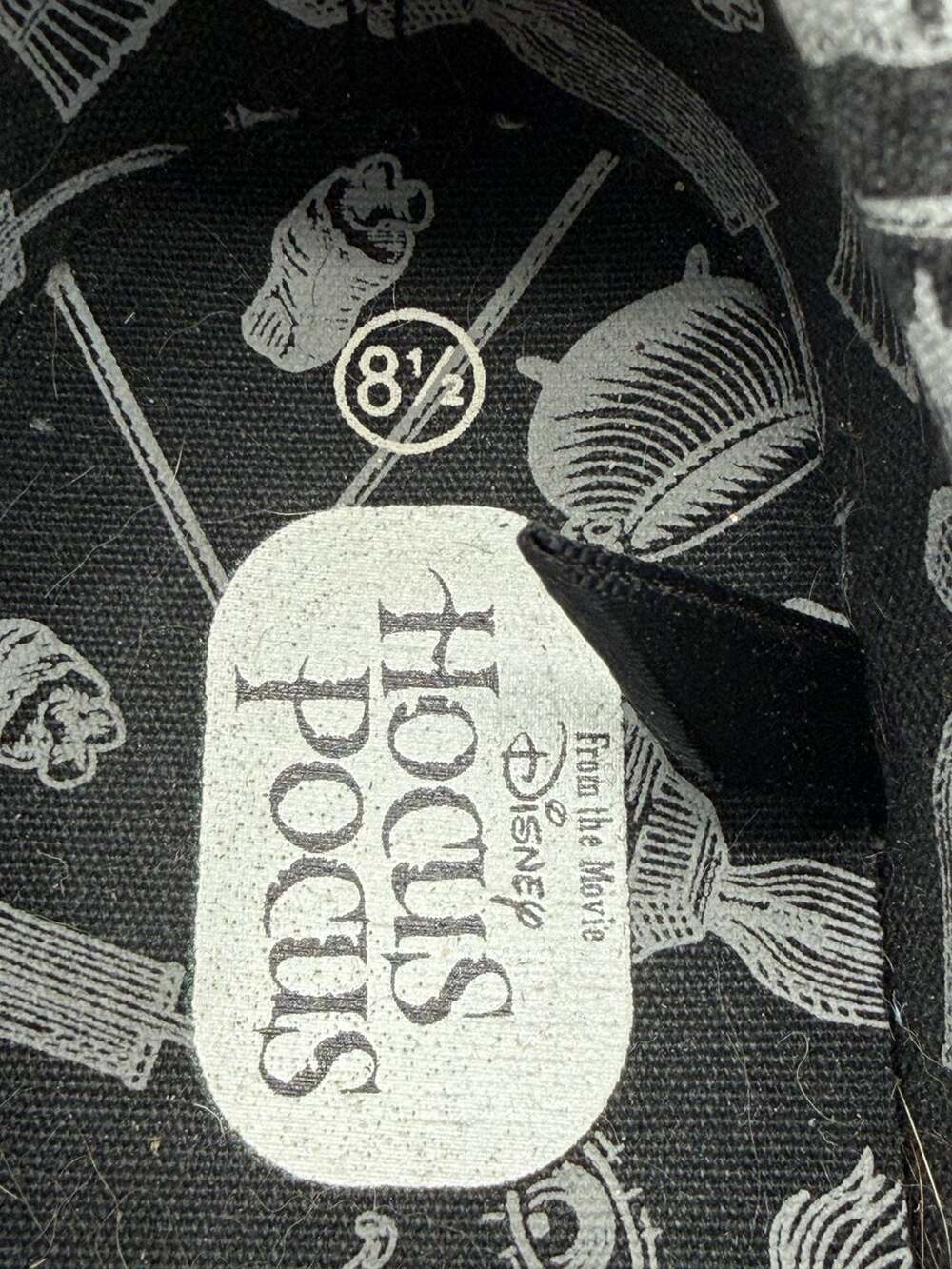 Disney Hocus Pocus Sanderson Sisters Ground Up Slip On Shoes Womens 8.5 - Picture 9 of 11